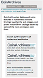 Mobile Screenshot of coinarchives.com